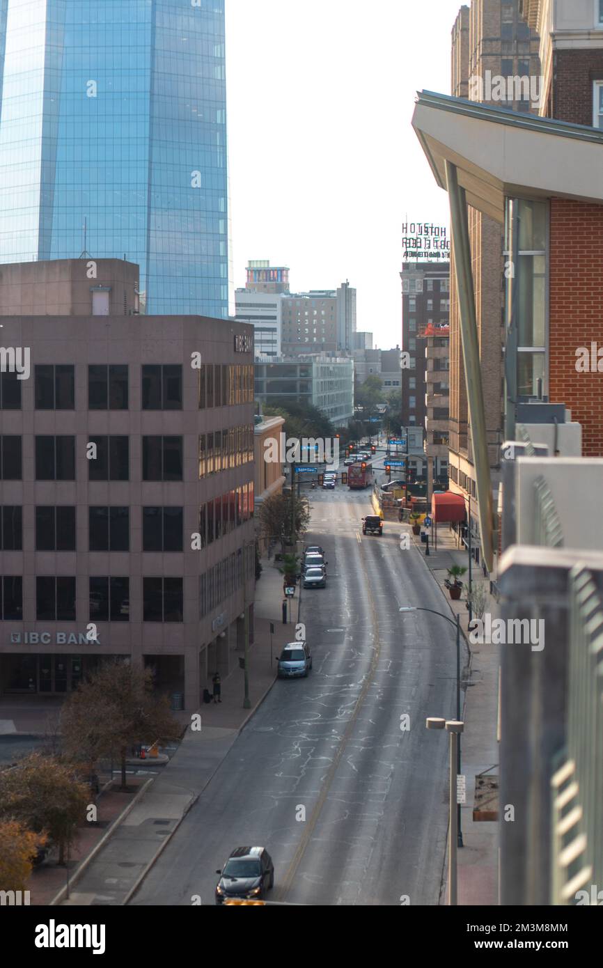 Aerial tour downtown san antonio hi-res stock photography and images ...