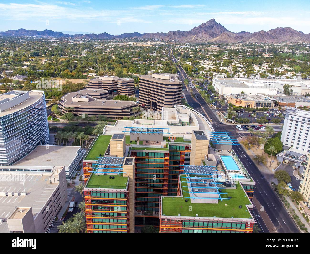 downtown phoenix Stock Photo