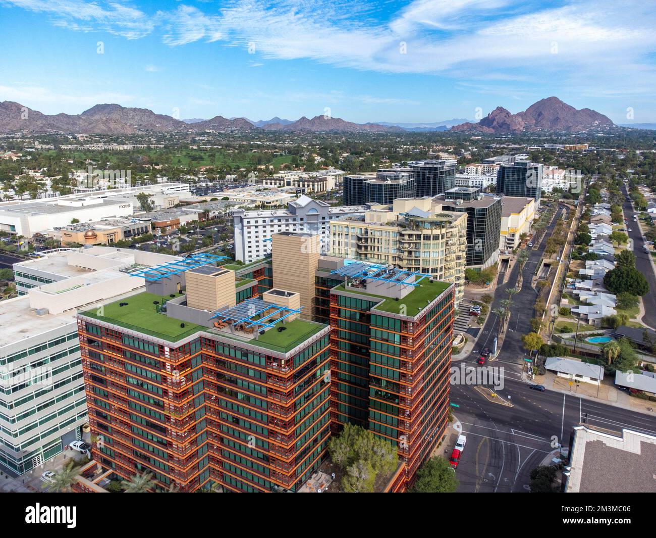 downtown phoenix Stock Photo