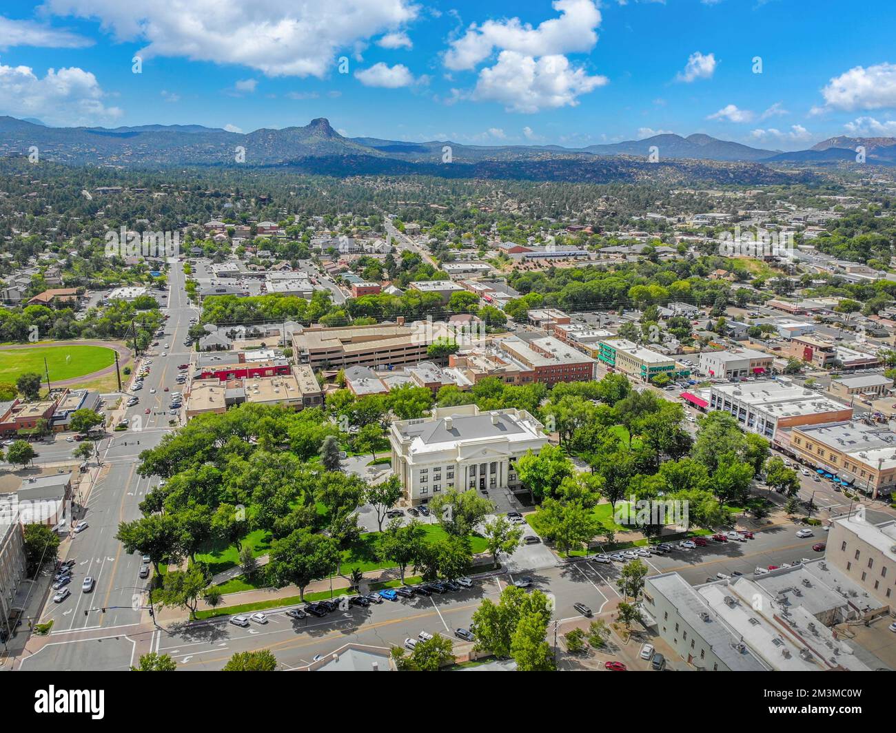 Prescott arizona courthouse square hi res stock photography and images