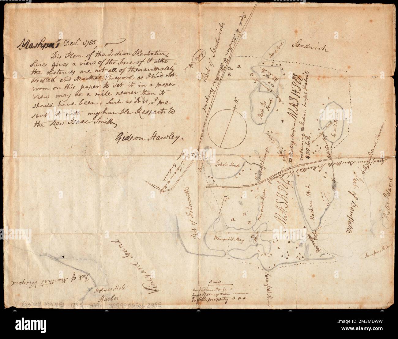 Plan of Mashpee , Mashpee Indians, Massachusetts, Maps, Mashpee Mass