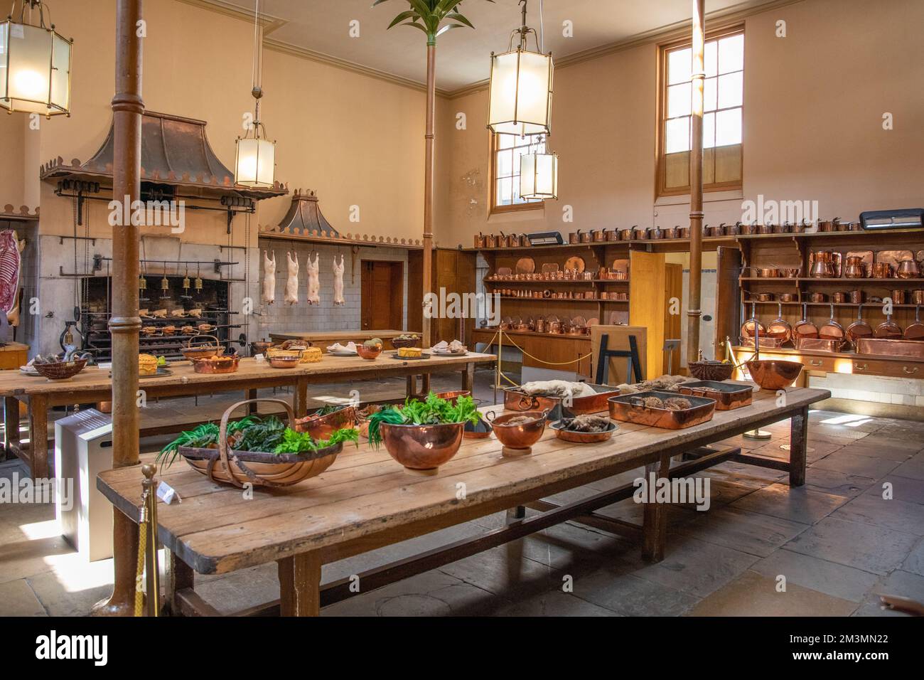 An Interior View Of The Kitchen Of The Royal Pavilion In Brighton The An Interior View Of The Kitchen Of The Royal Pavilion In Brighton The