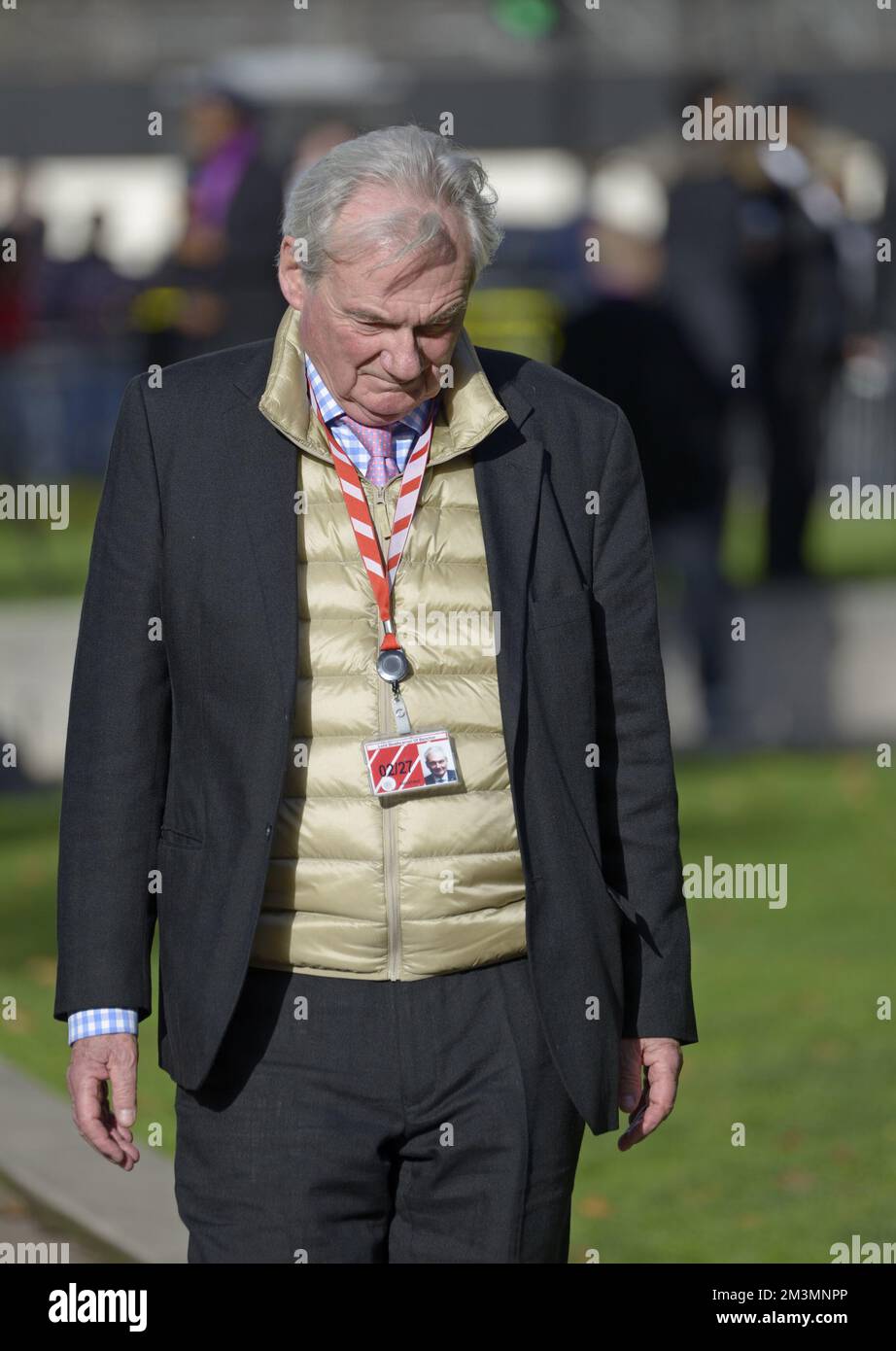 Ian Macpherson, 3rd Baron Strathcarron / Lord Strathcarron of Banchor - elected hereditary peer, Conservative -  in Westminster, on the day Rishi Suna Stock Photo