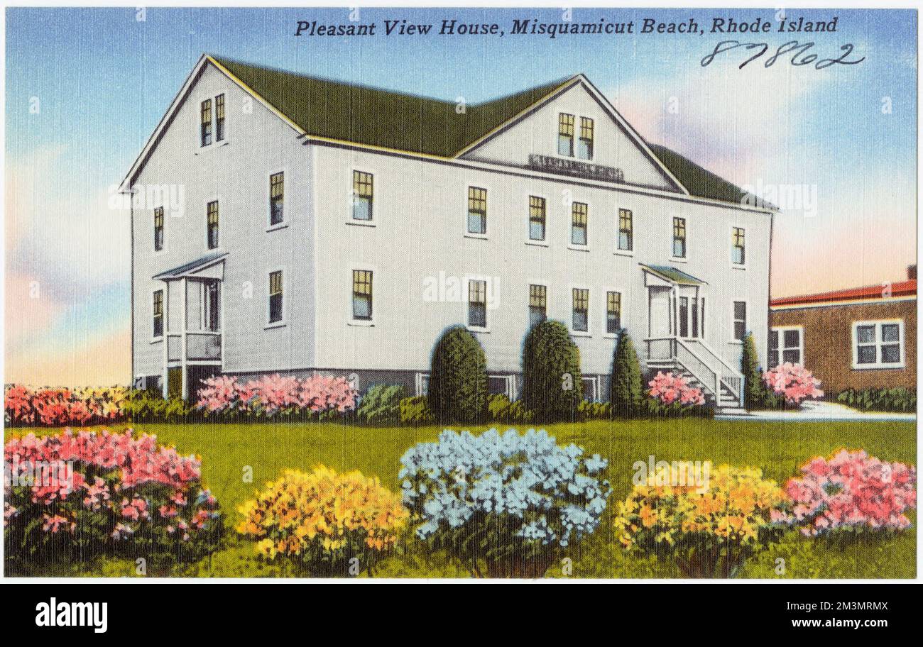 Pleasant View House, Misquamicut, Rhode Island , Houses, Tichnor