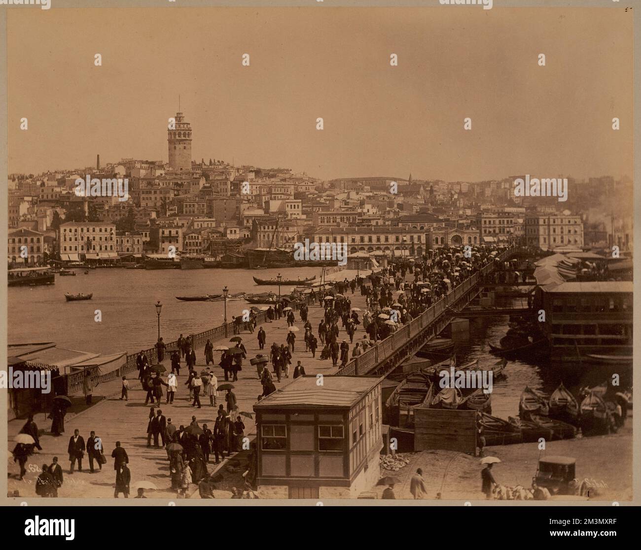 Ancienne Carte Postale (CPA) De Constantinople - Pont De Galata, Turquie (non Voyagée)