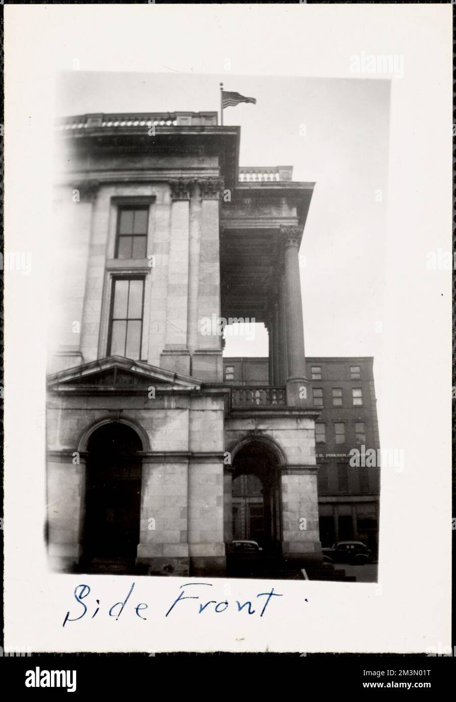 Portland Armoryside front , Armories, Post offices, Armory/Portland