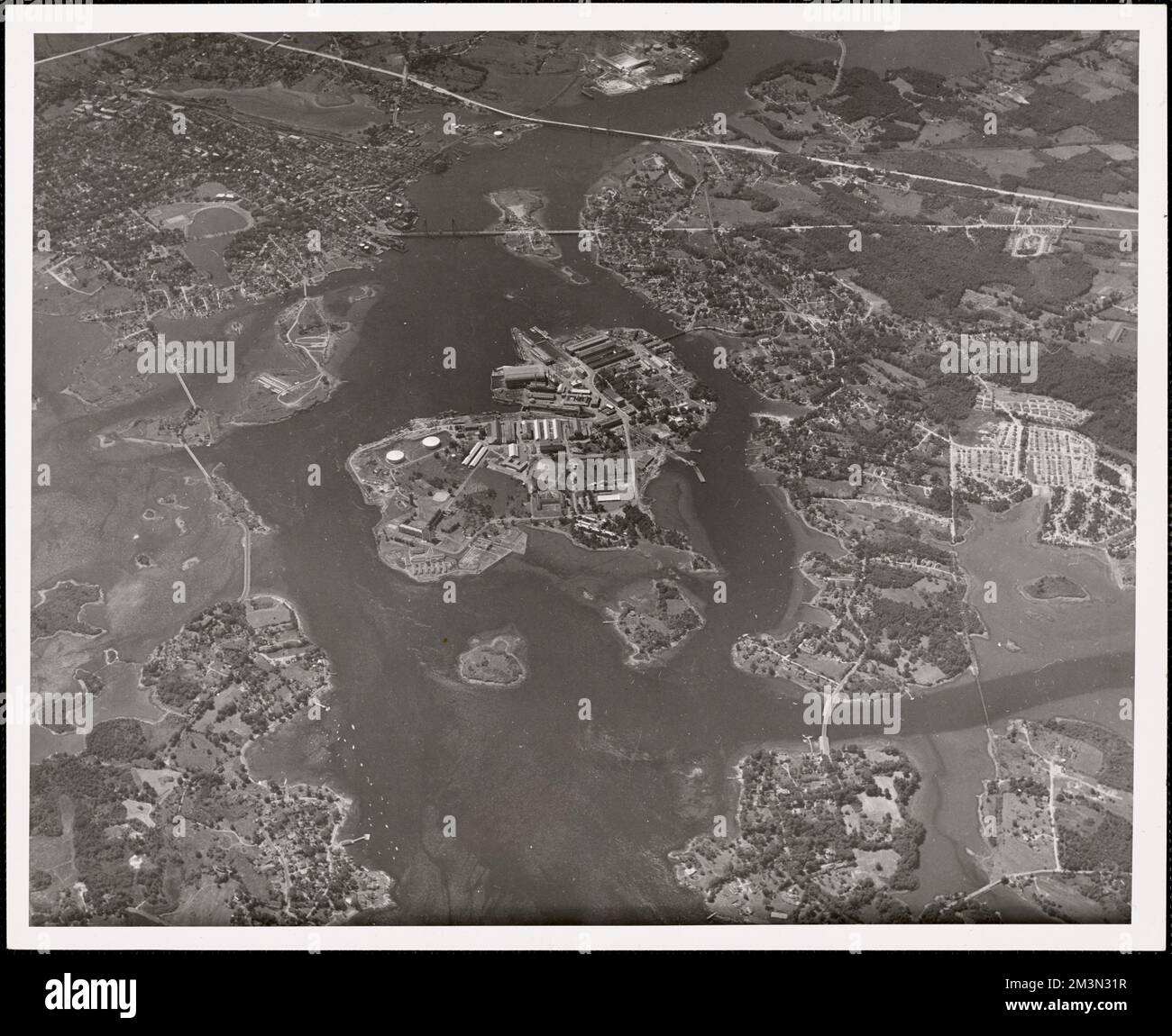 Portsmouth Navy Yardfrom East 10000 feet , Naval yards & naval