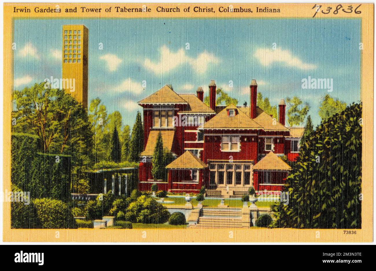 Post Office, Columbus, Indiana , Post offices, Tichnor Brothers