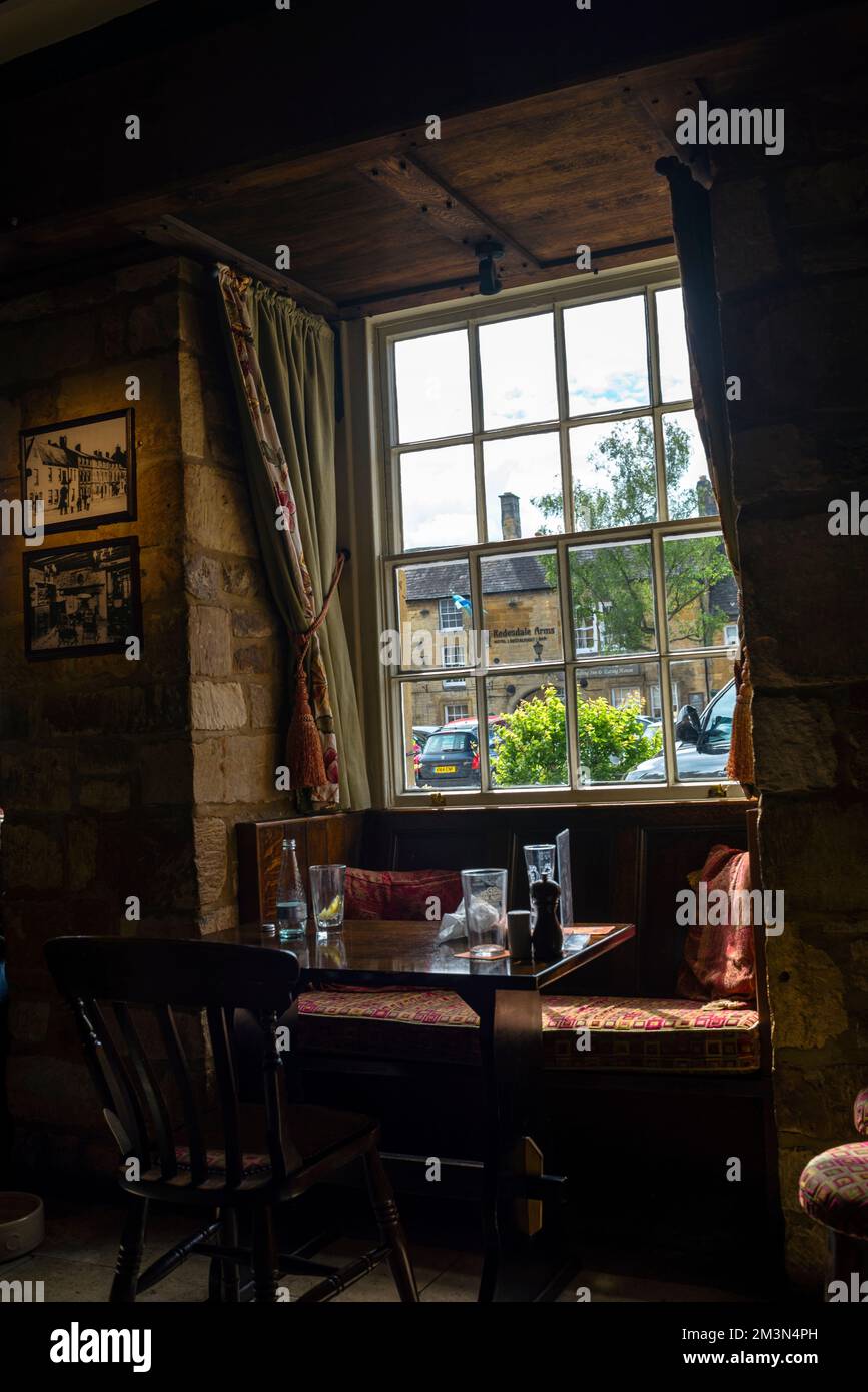 Pub snug at the White Hart Royal Hotel in MoretoninMarsh, the