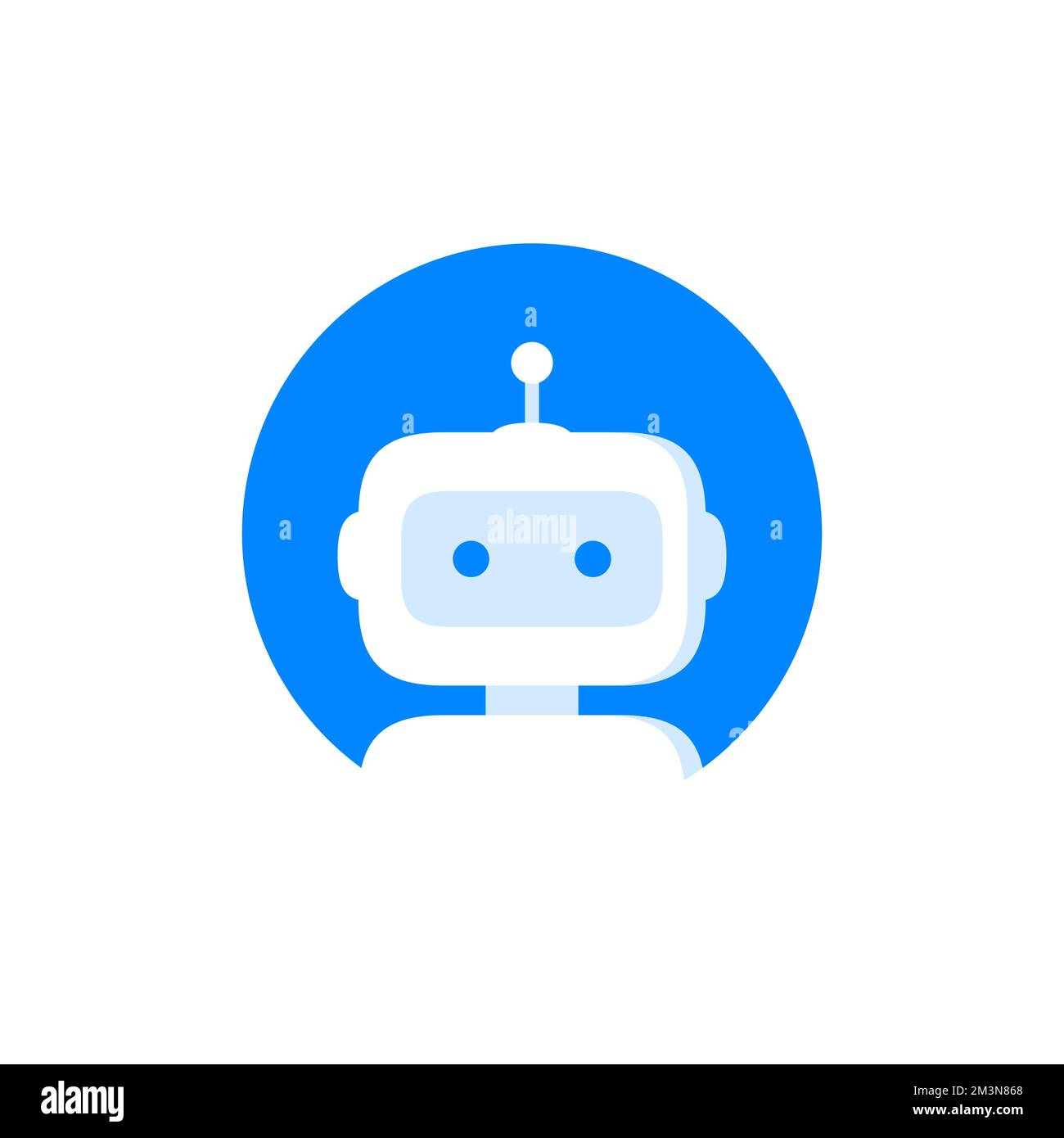 Robot logo Stock Vector Images - Alamy