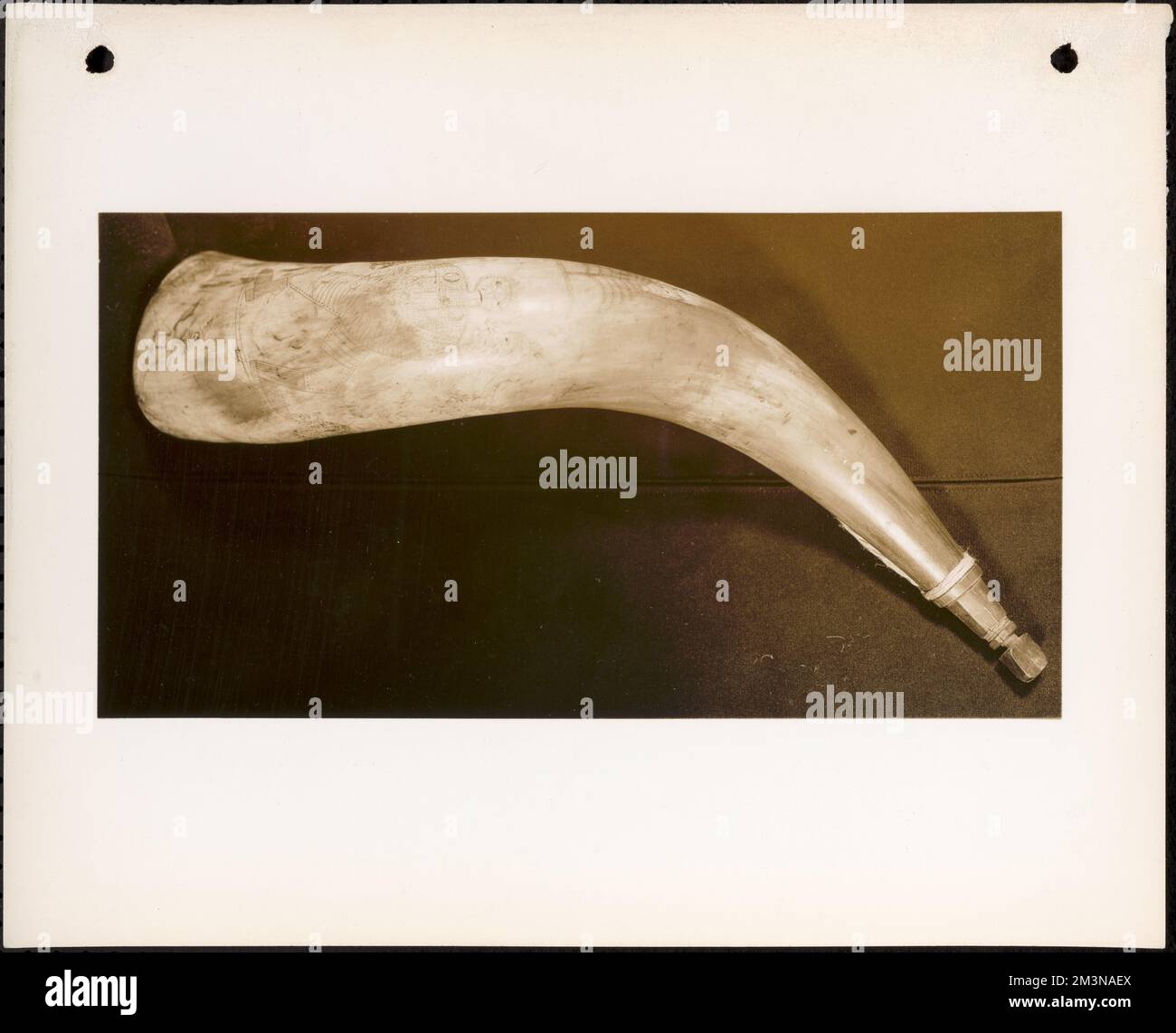 Powder horn , Gunpowder, Horns Anatomy. The Massachusetts WPA Federal Art Project Photograph