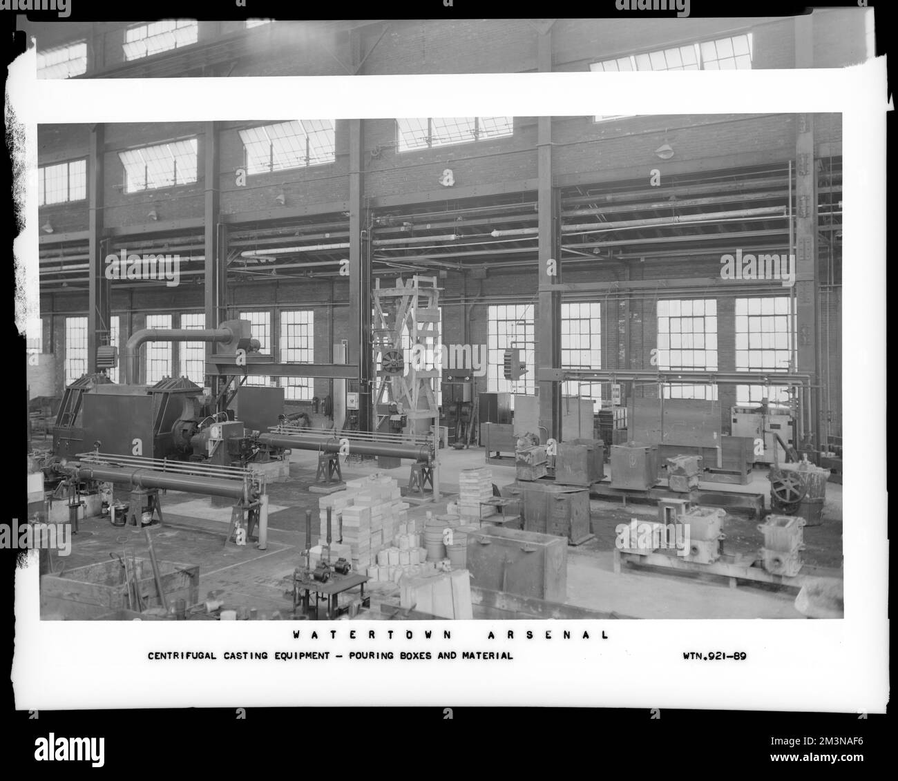 Pouring box equipment , Armories, Ordnance industry, Factories