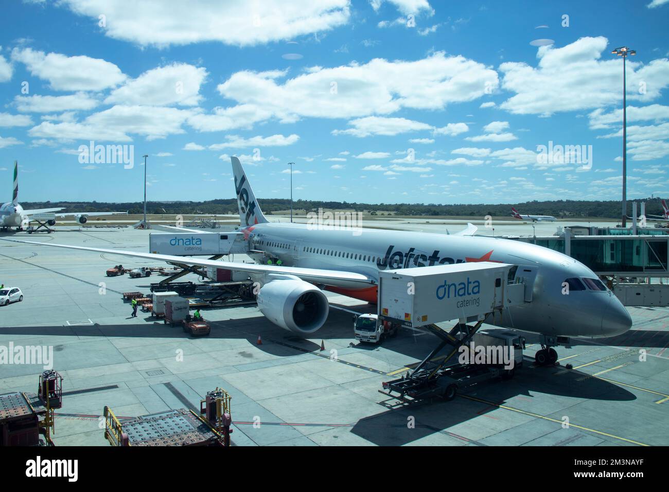 Jetstar 7878 Dreamliner at Airplane at Melbourne Airport, Australia