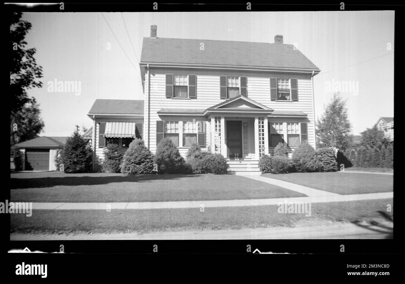 Prince Street , Houses. Needham Building Collection Stock Photo Alamy