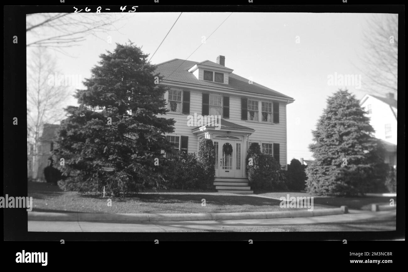 Prince Street 45 , Houses. Needham Building Collection Stock Photo Alamy