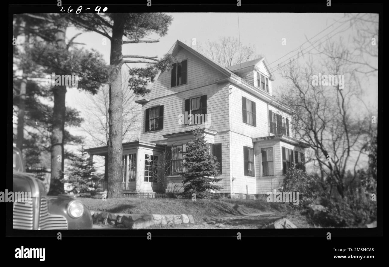 Prince Street 90 , Houses. Needham Building Collection Stock Photo Alamy