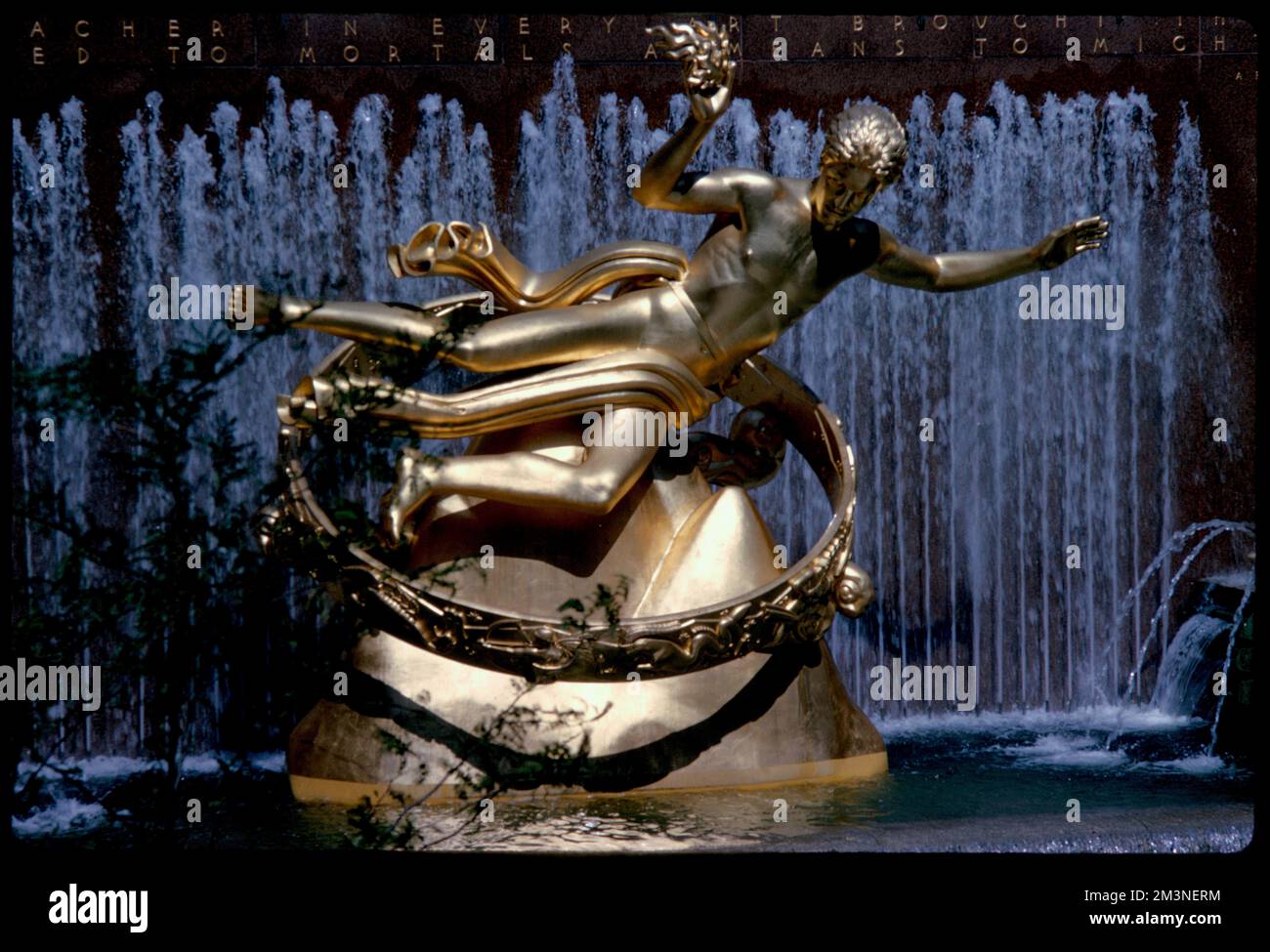 Prometheus statue, Rockefeller Center, Manhattan, New York , Sculpture