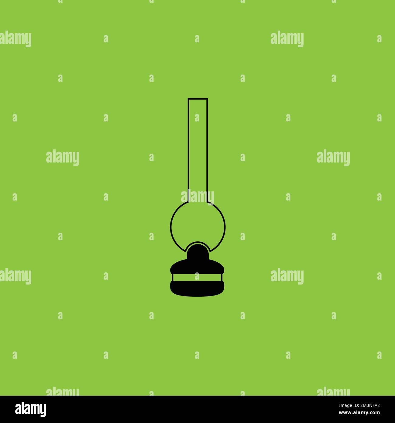 Lamp icon isolated. Fast Food Concept. - Vector . Vector illustration Stock Vector