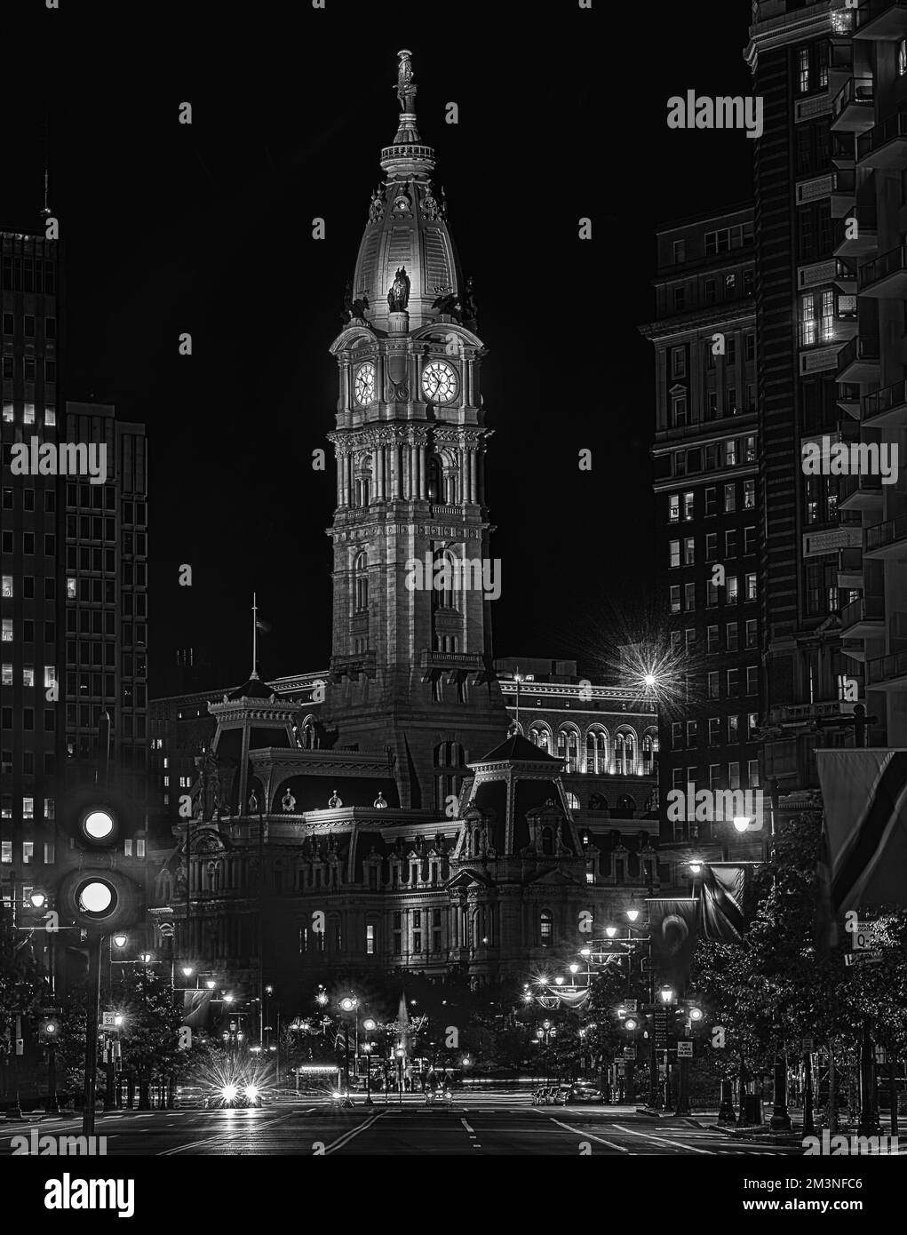 A vertical grayscale shot of the Stock Photo - Alamy