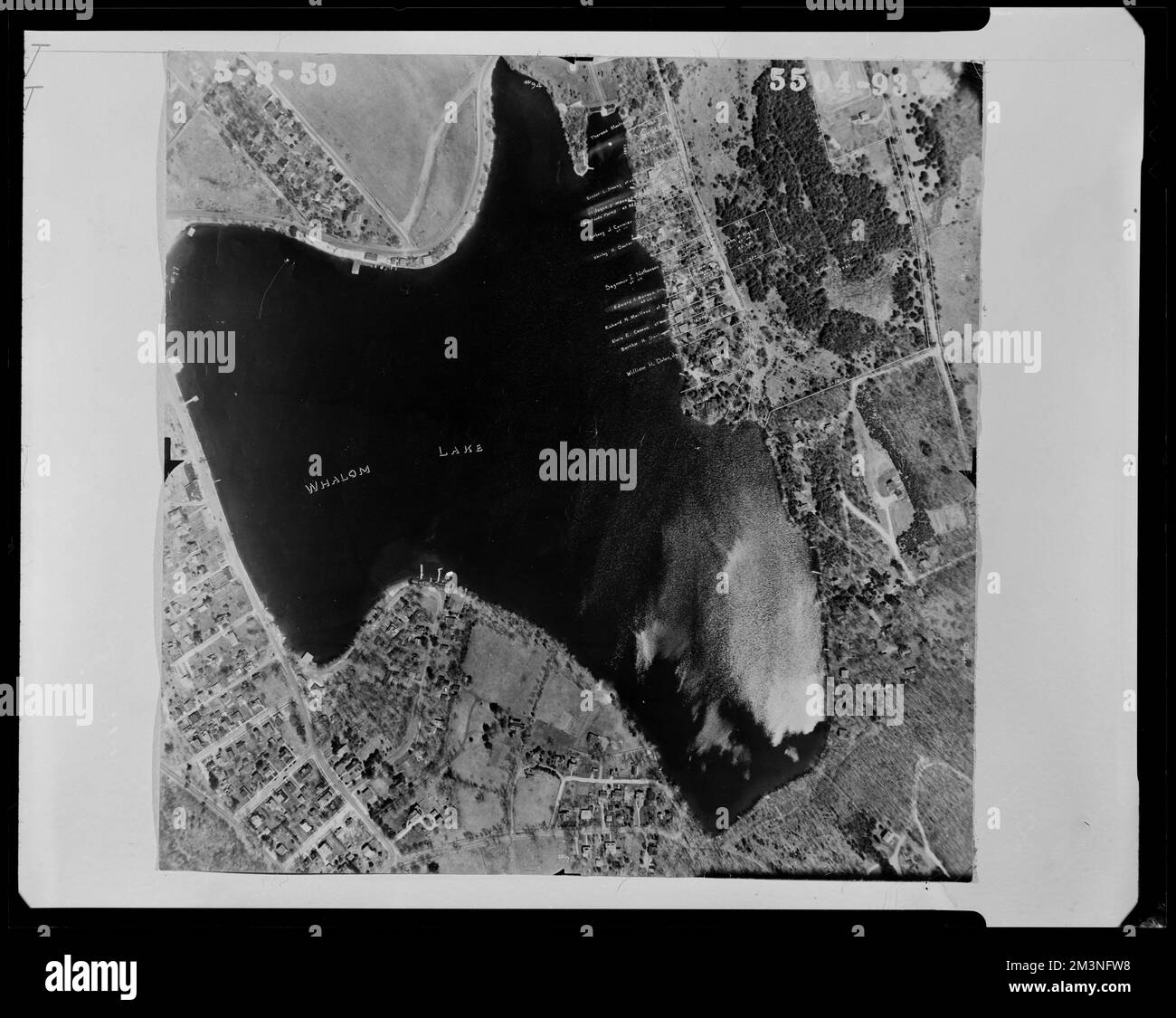 Properties near Whalom Lake and Laurel Lane , Land subdivision, Lakes