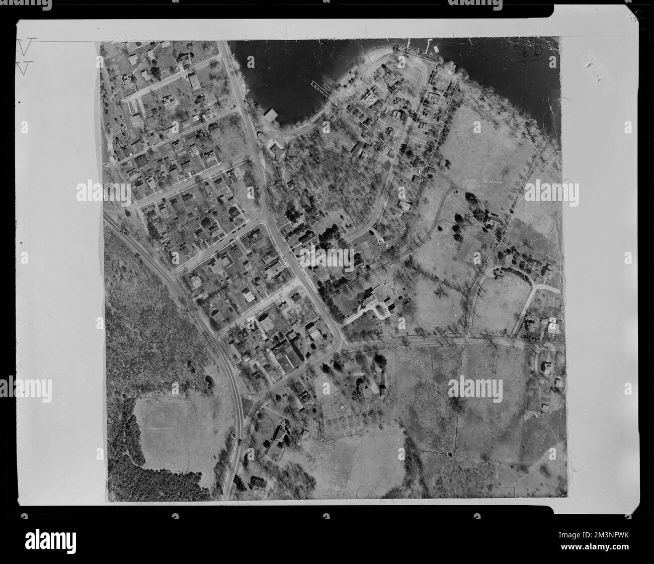 Properties near Whalom Lake and Leominster town line , Land subdivision