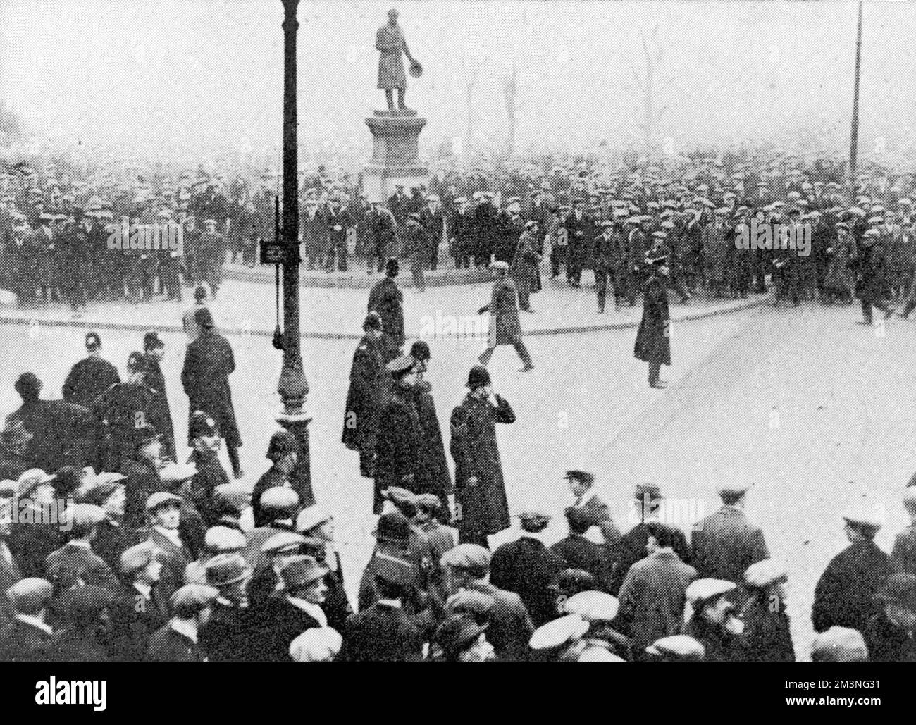 Battle of George Square, Glasgow Stock Photo - Alamy