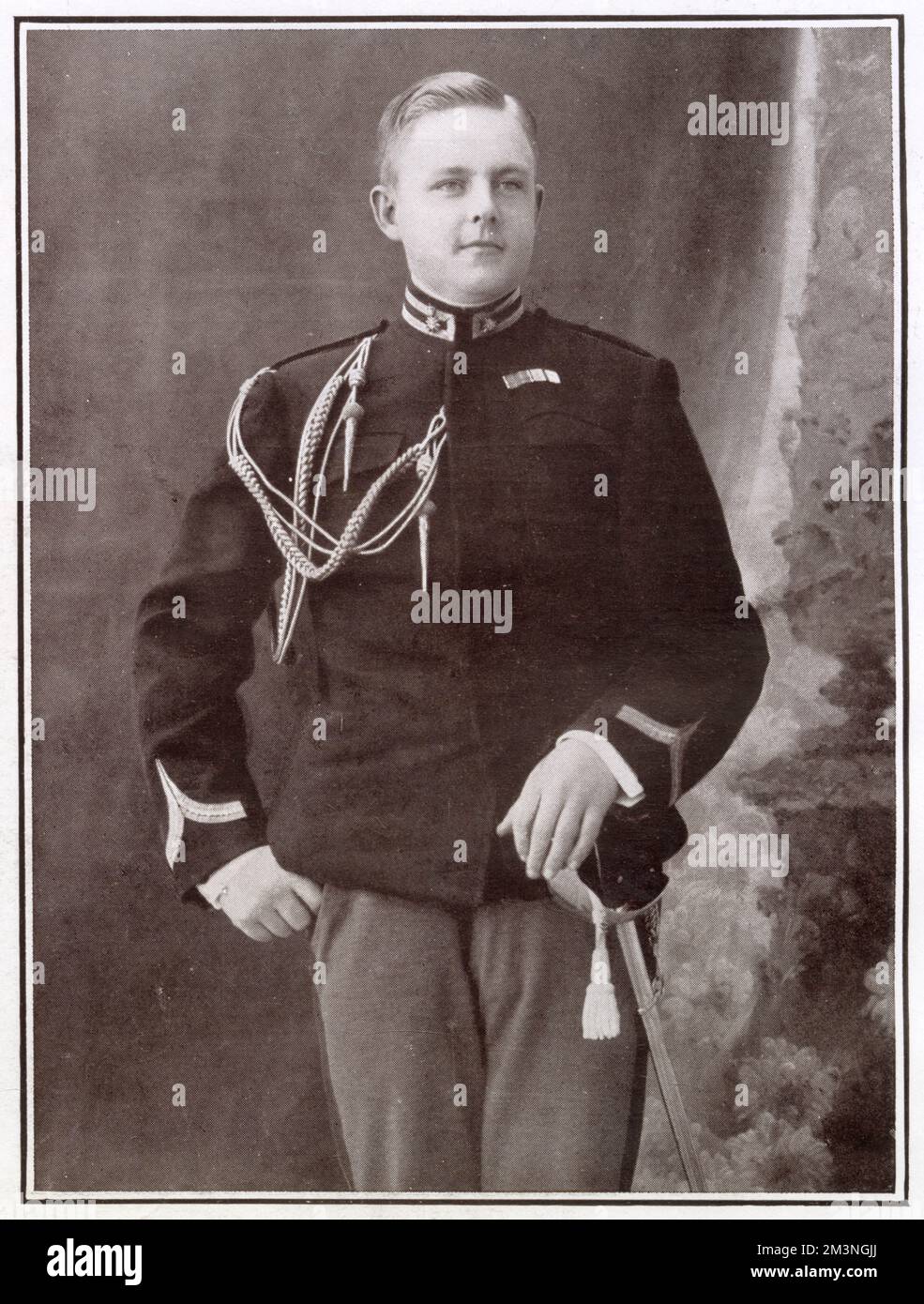 Luis Filipe, Prince Royal of Portugal, Regent of Portugal (1887 - 1908) - the eldest son of King Carlos I of Portugal. Assassinated (along with his Father) on 1st February 1908 by two members of a revolutionary society called the Carbonaria, who shot at the open Royal carriage. Stock Photo