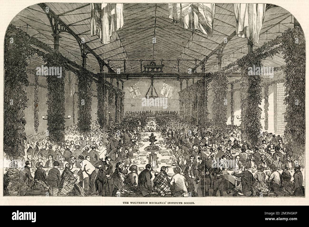 The anniversary meeting of the Wolverton Mechanics' Institute in the