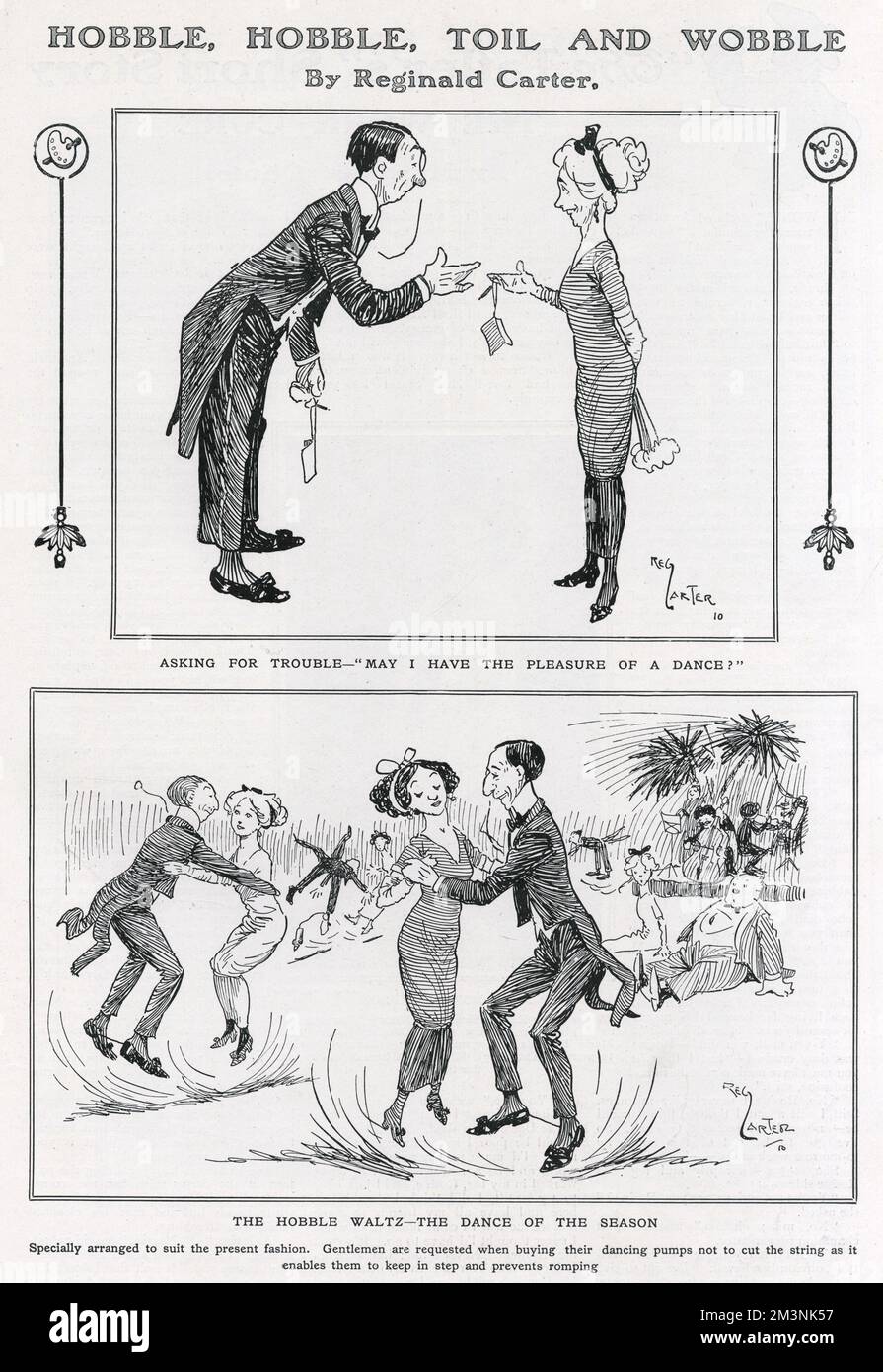 Hobble hobble toil and wobble Stock Photo Alamy