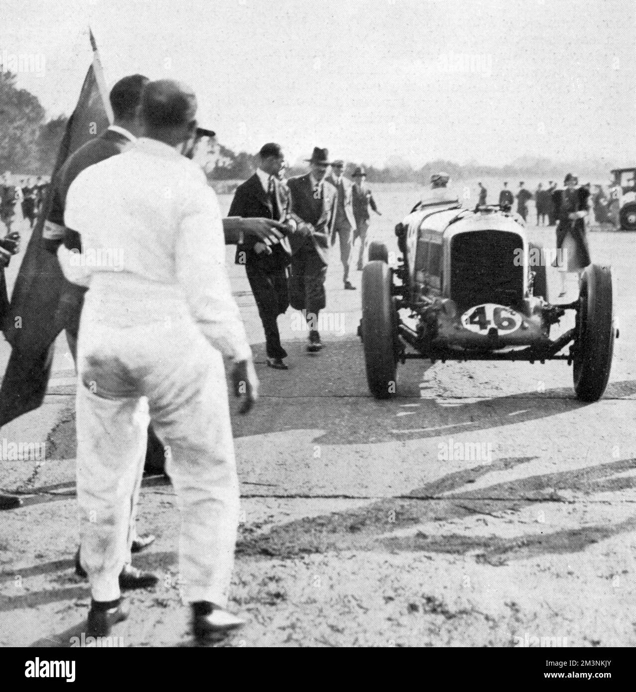 500 miles world record beaten at Brooklands, 1931 Stock Photo