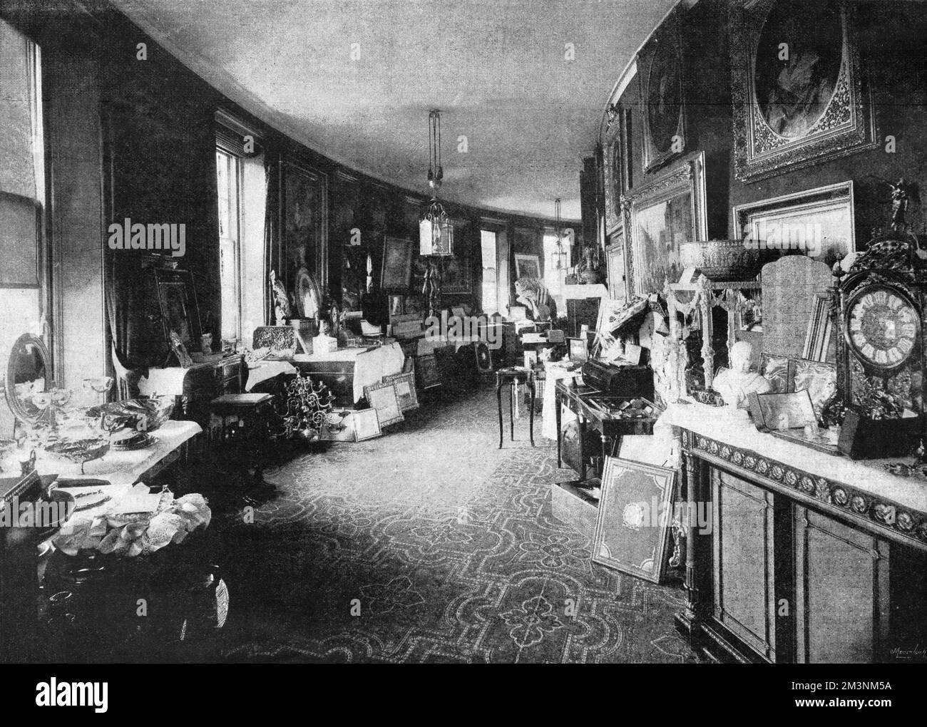 Royal lodge interior Black and White Stock Photos & Images Alamy