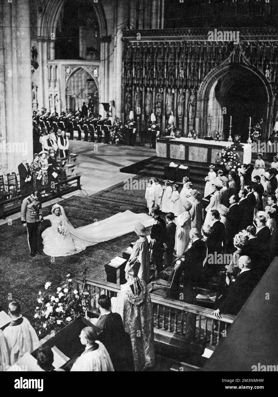 Royal Wedding 1961 - a dignified moment Stock Photo - Alamy