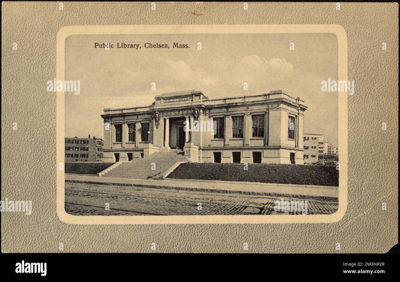 Public library, Chelsea, Mass. , Public libraries, Chelsea Public