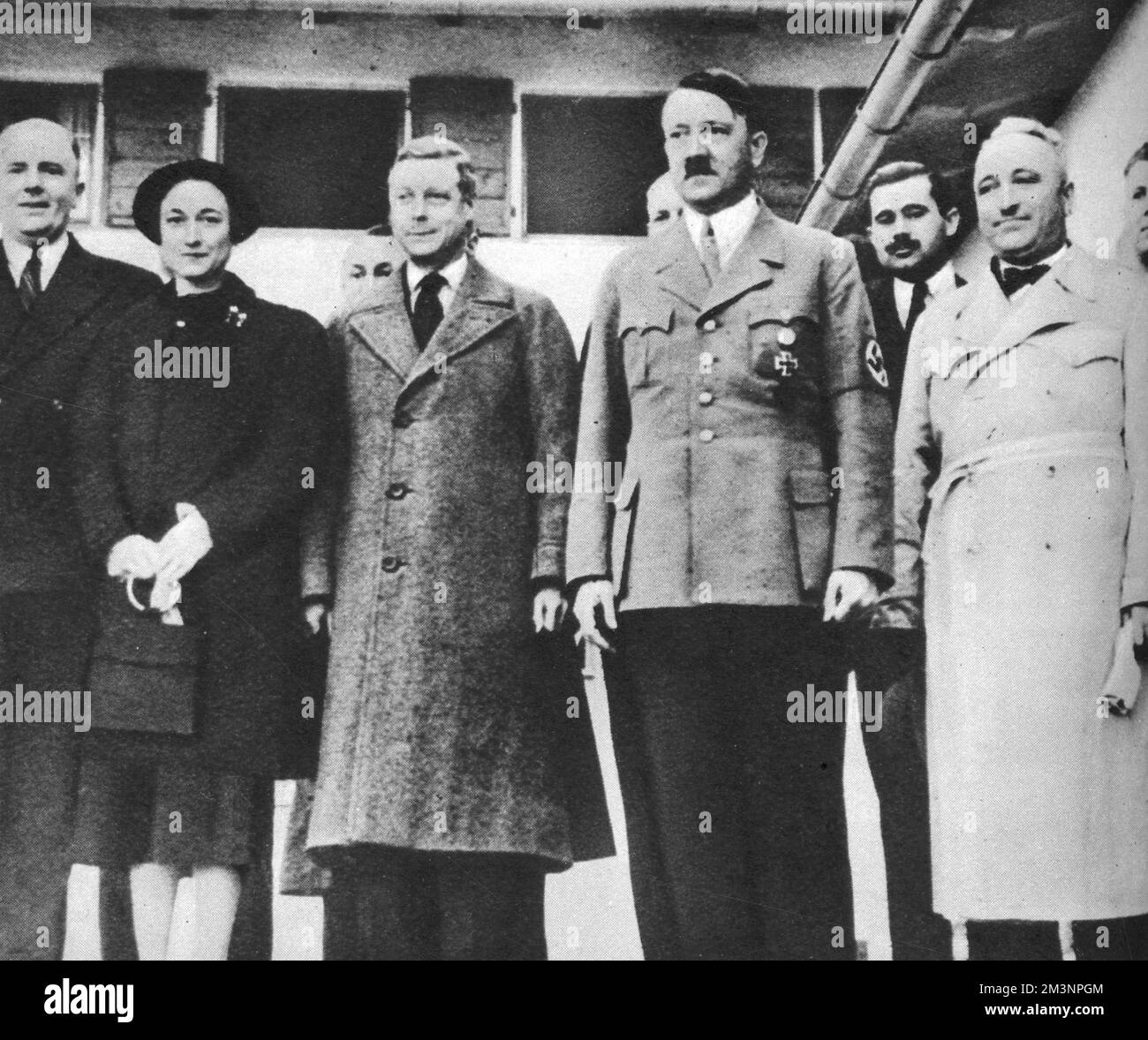 Hitler and the Windsors 1937 Stock Photo