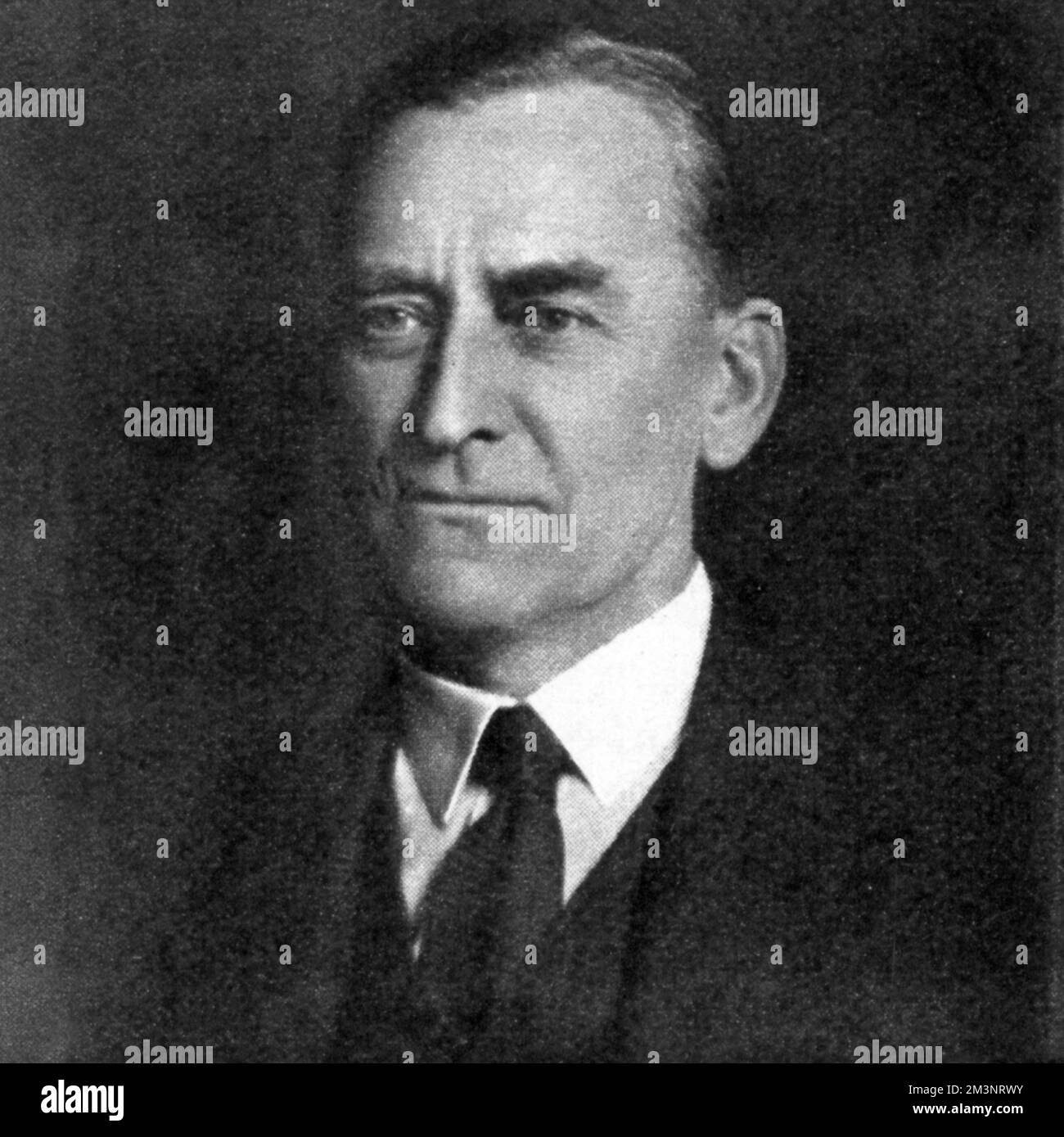 Sir John Marshall, Director-General of Archaeology in India from 1902 to 1931. He was responsible for the excavations in the Indus Valley which discovered Harappa and Mohenjodaro     Date: 1958 Stock Photo