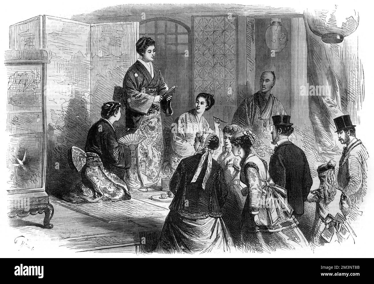 Paris international exhibition 1867 hi-res stock photography and