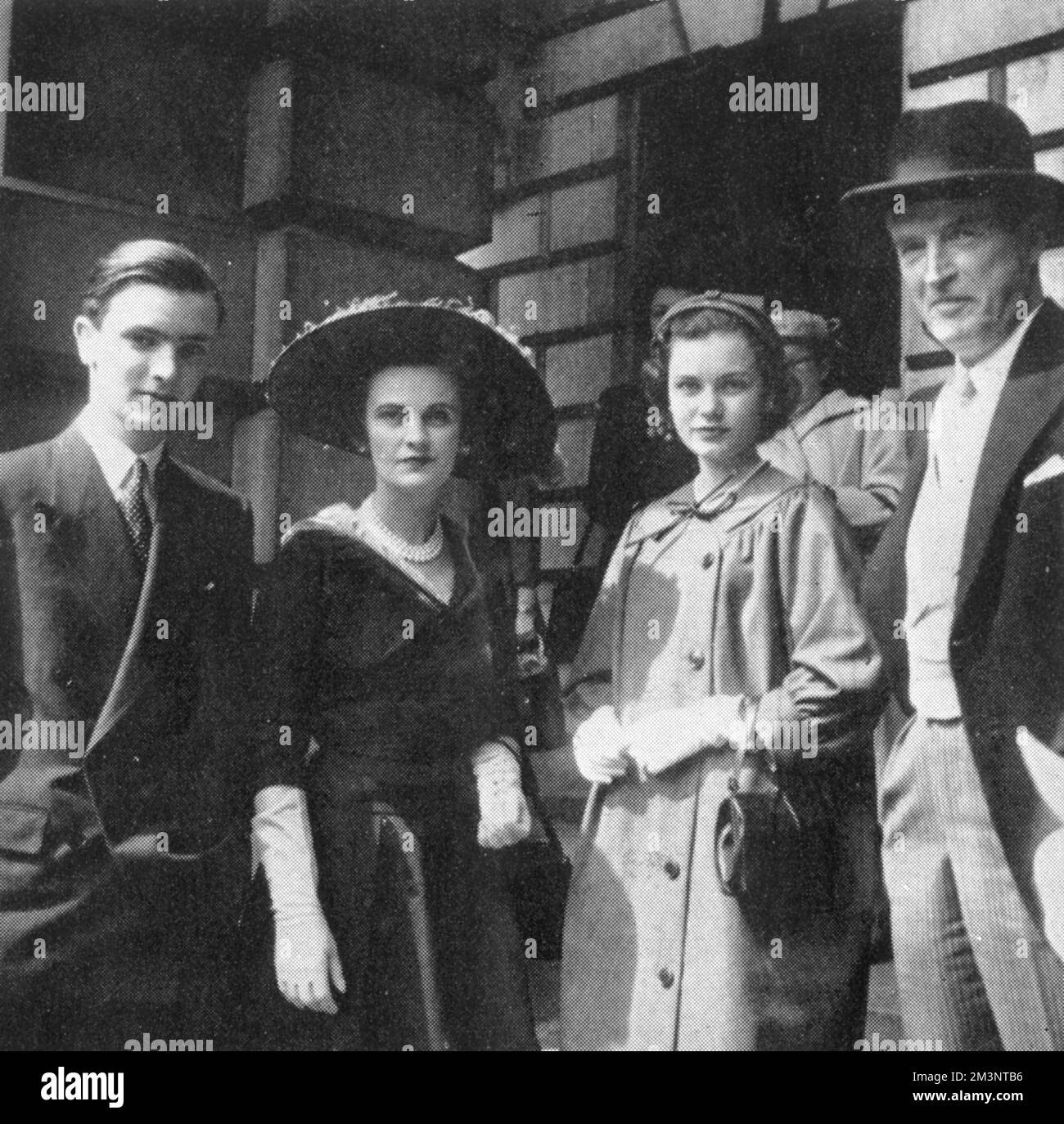 Photograph taken outside the Royal Academy