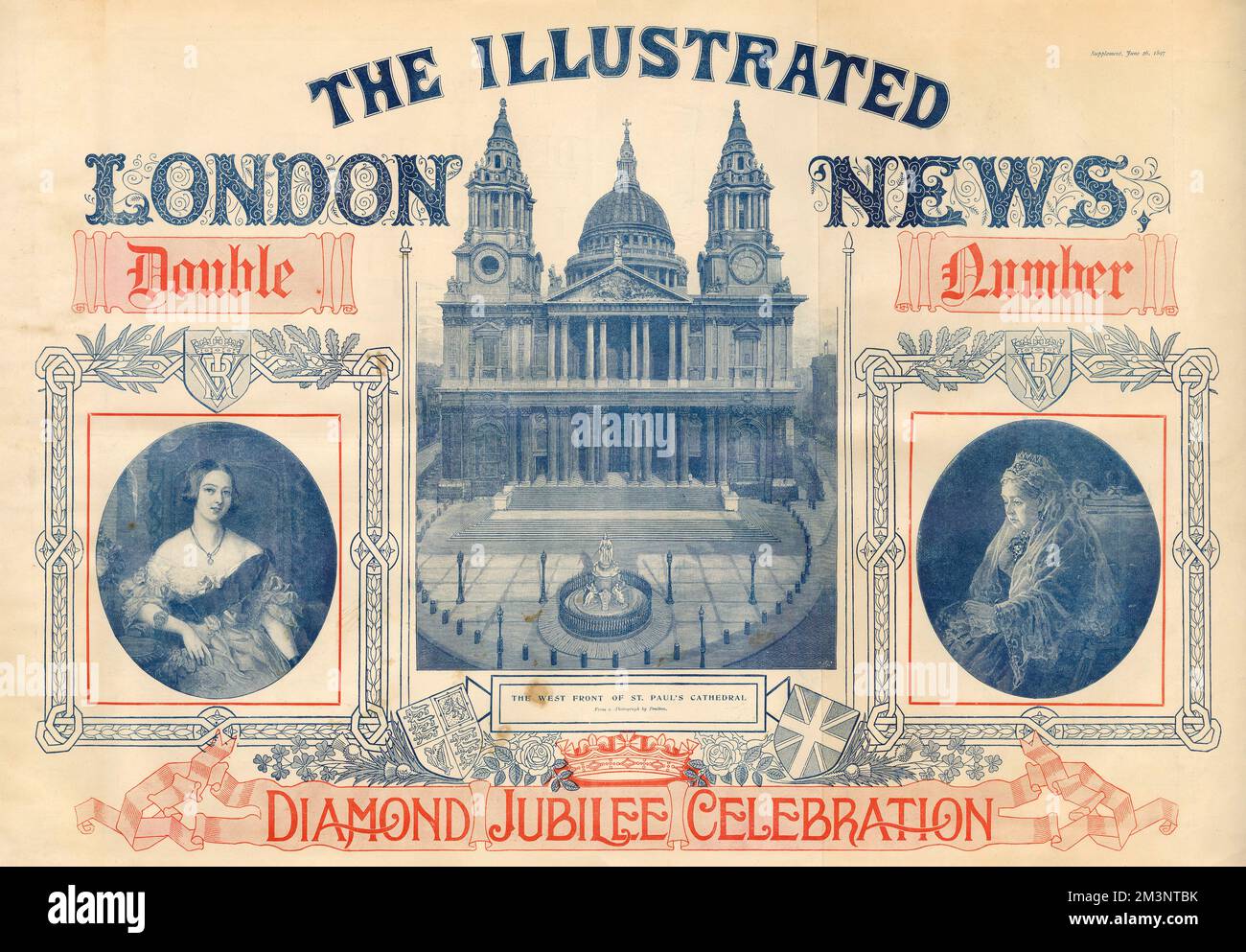 Cover of the Diamond Jubilee Celebration Number of the Illustrated