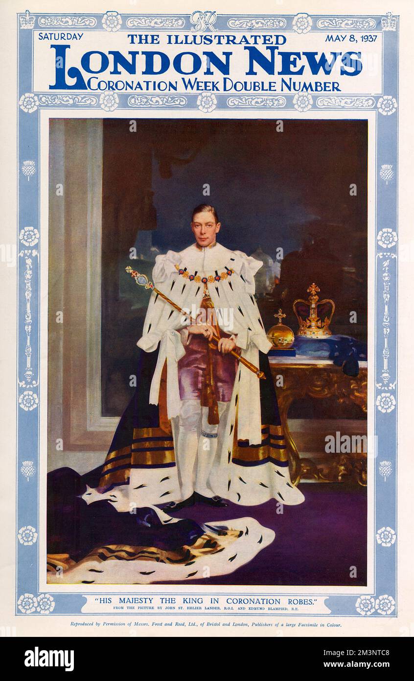 George Vi Robe King george vi coronation robes hi-res stock photography and images - Alamy