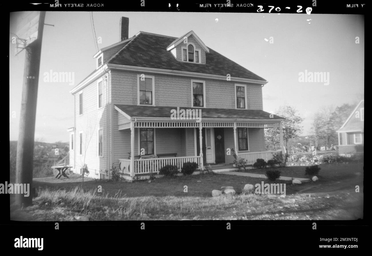 Putnam Street #20 , Houses. Needham Building Collection Stock Photo