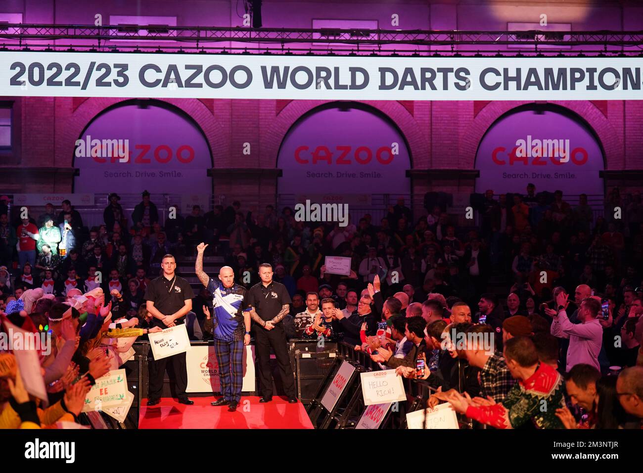 2022/23 Cazoo World Darts Championship schedule of play