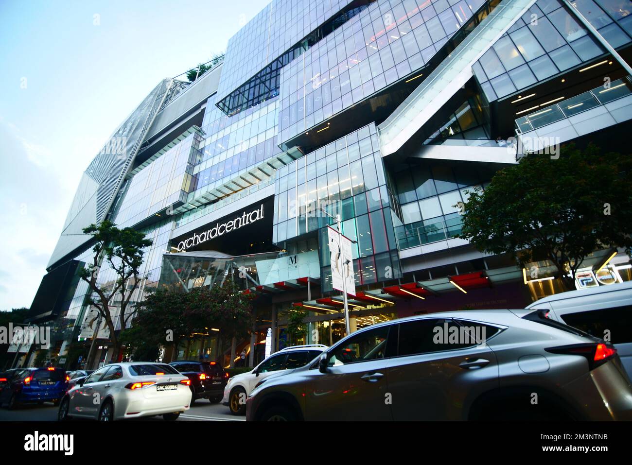 Singapore mall center sign hi-res stock photography and images - Alamy