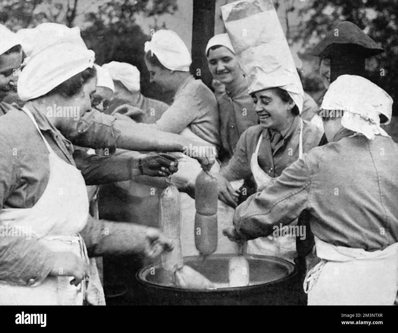 ATS - cooking for the Army, 1939 Stock Photo