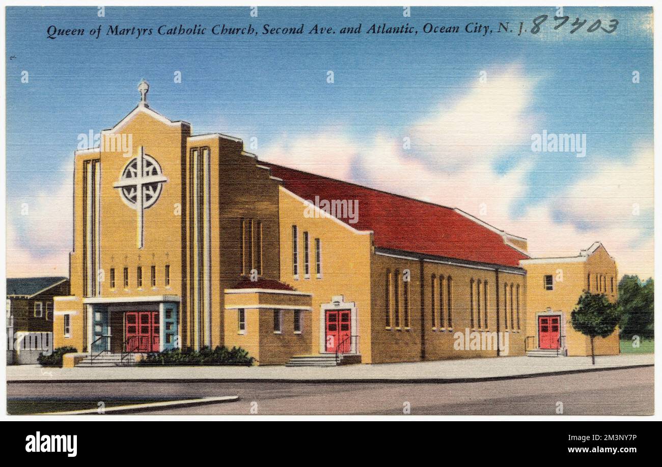 Queen of Martyrs Catholic Church, Second Ave. and Atlantic, Ocean City