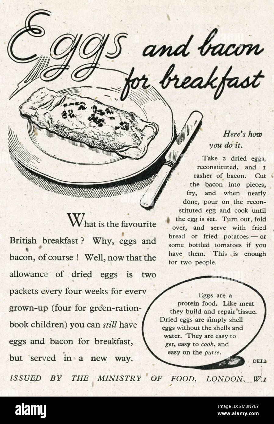 1940s Rations British ration book 1940s hi-res stock photography and images - Alamy