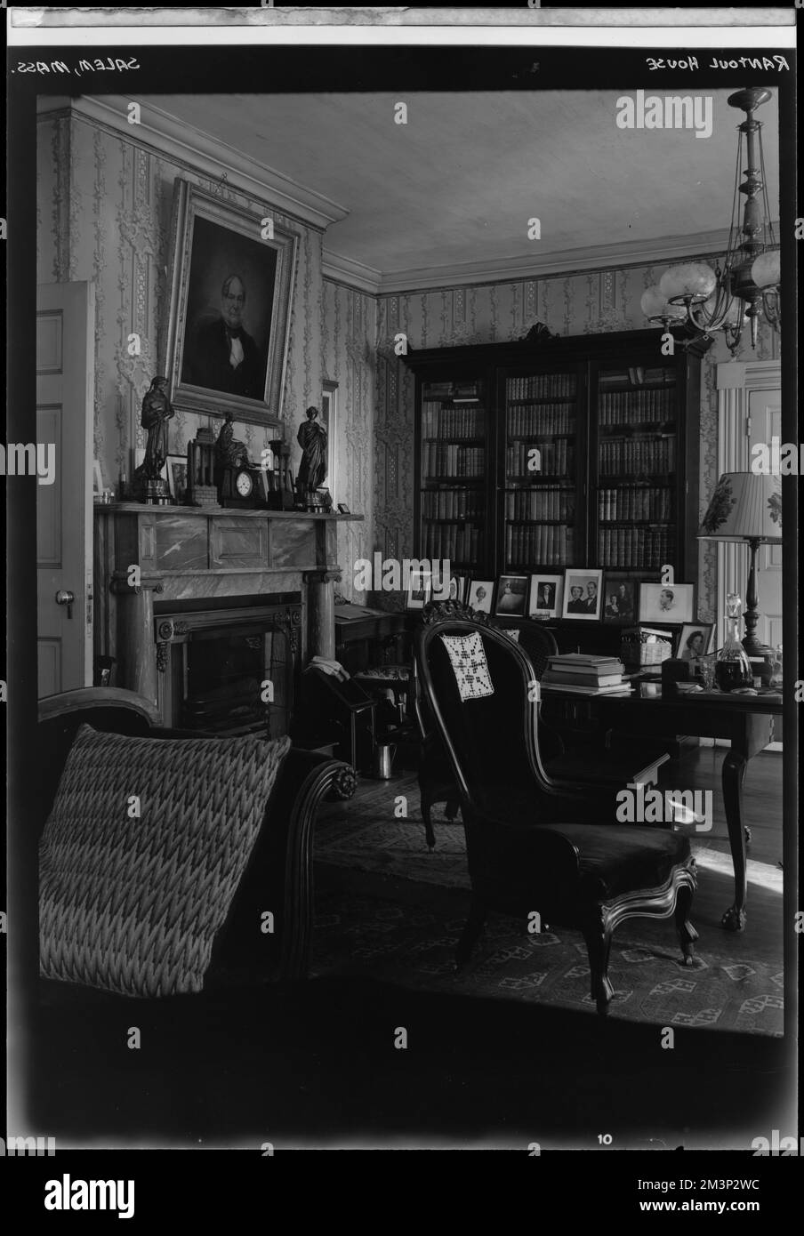 Rantoul House, Salem, interior , Architectural elements, Interiors