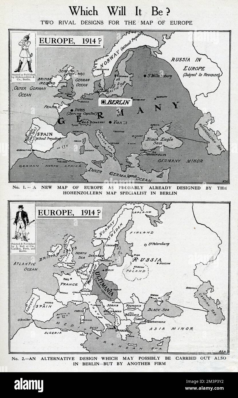 Black And White Map Of Europe 1914