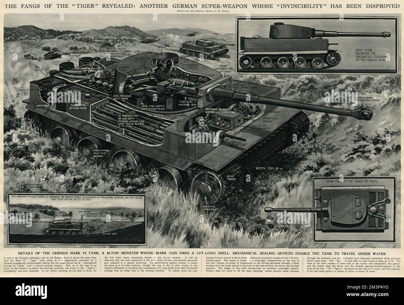 Tiger tank > WW2 Weapons