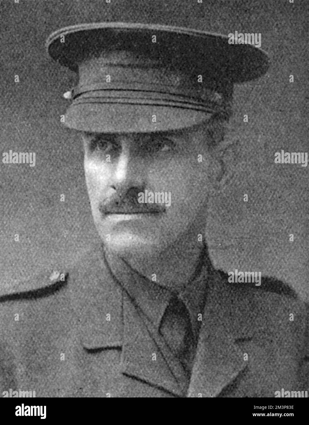 Lieut.-Colonel W. N. Campbell C.S.O. who was, before the war on the staff of The Tatler, but like all the other officers in the reserve, rejoined and was posted to Mesopotamia where he did duty as a A.A.G.  He was twice mentioned in despatches and awarded the D.S.O.     Date: 1917 Stock Photo