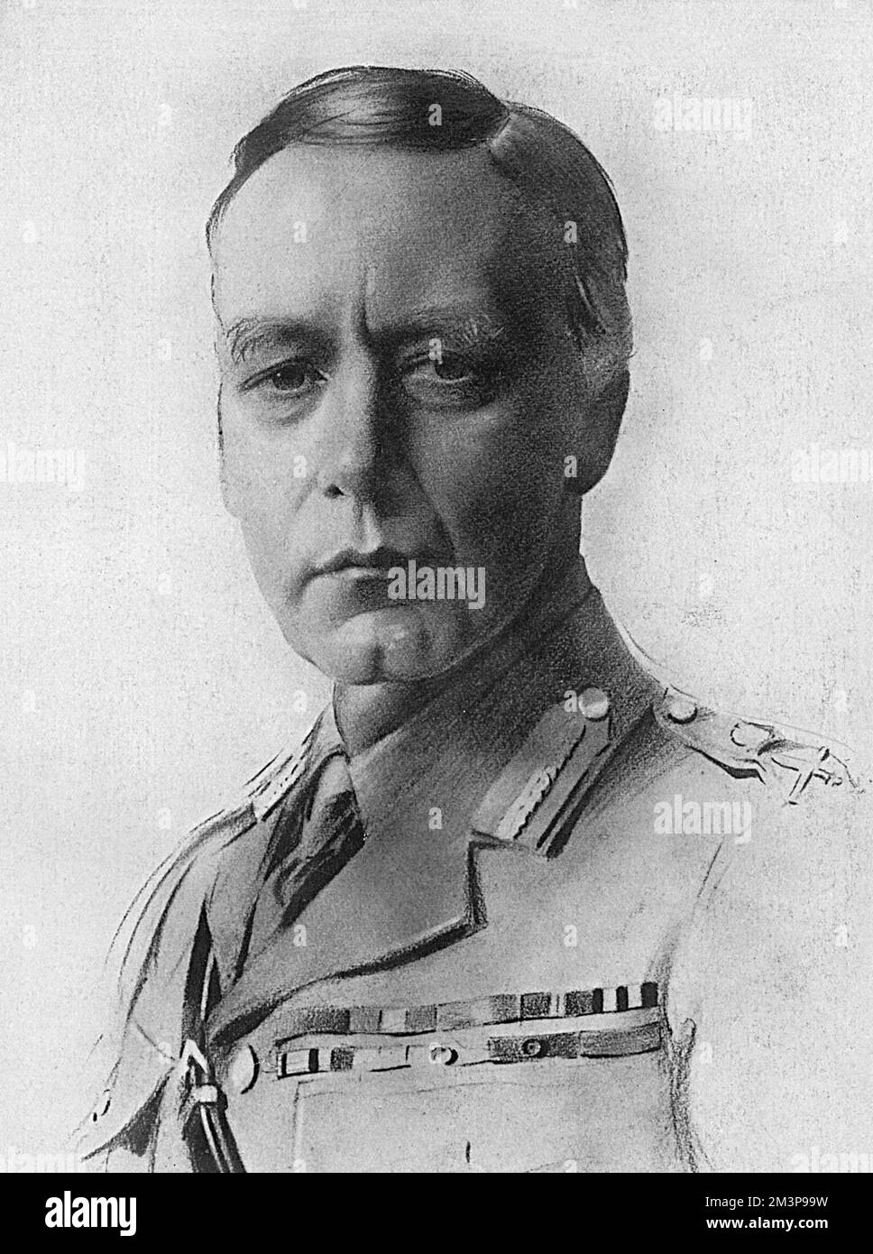 General SIR CECIL FREDERICK NEVIL MACREADY (1862 - 1946) British Army officer serving in senior staff appointments in the First World War. Also served for two years as Commissioner of the London Metropolitan Police.  Pictured when he was Adjutant-General.  Macready was responsible for the establishment of the Registration of War Graves Department which ensured every known grave of every soldier in every theatre of war was registered and photographed.     Date: 1917 Stock Photo
